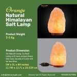 Himalayan Orange Salt Lamp