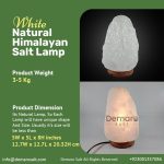 Himalayan White Salt Lamp