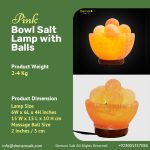 Bowl Salt Lamp with Salt Balls Exporter
