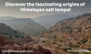 A Himalayan salt lamp emitting warm glow, crafted from ancient salt deposits.