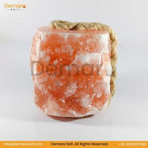 Himalayan Lick salt on rope by Demaro Salt