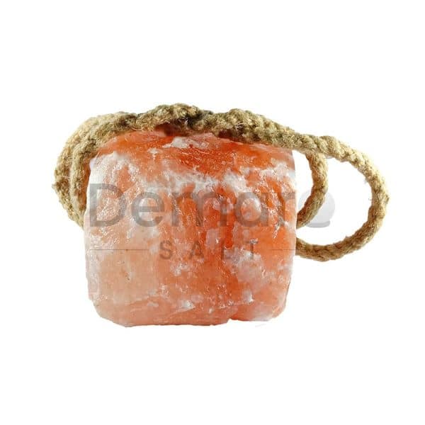 Himalayan Lick salt on rope by Demaro Salt