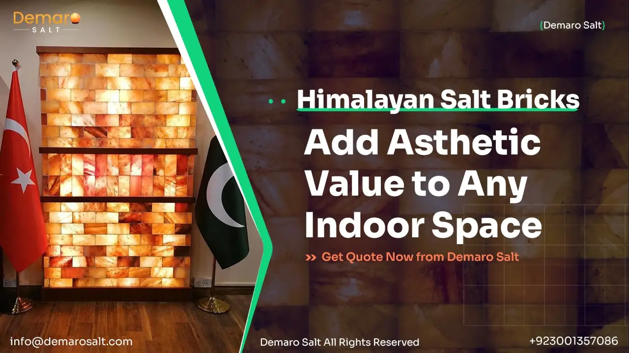 Himalayan Salt Bricks for Salt Walls & Salt Rooms