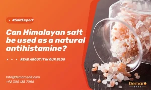 Can Himalayan salt be used as a natural antihistamine?