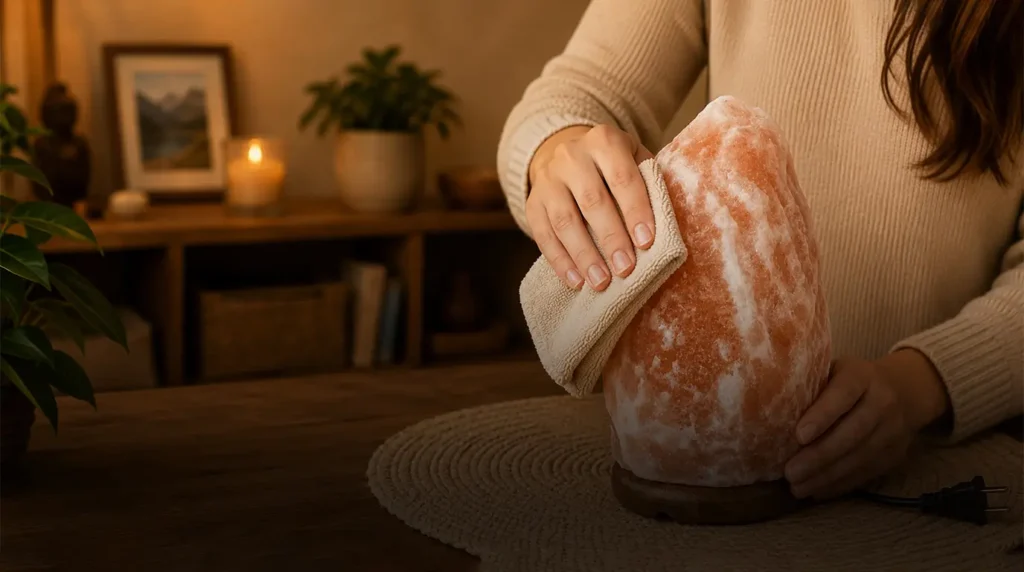 Best Way to Clean a Salt Lamp