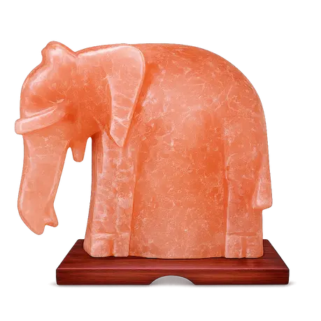 Elephant Shaped Himalayan Salt Lamp