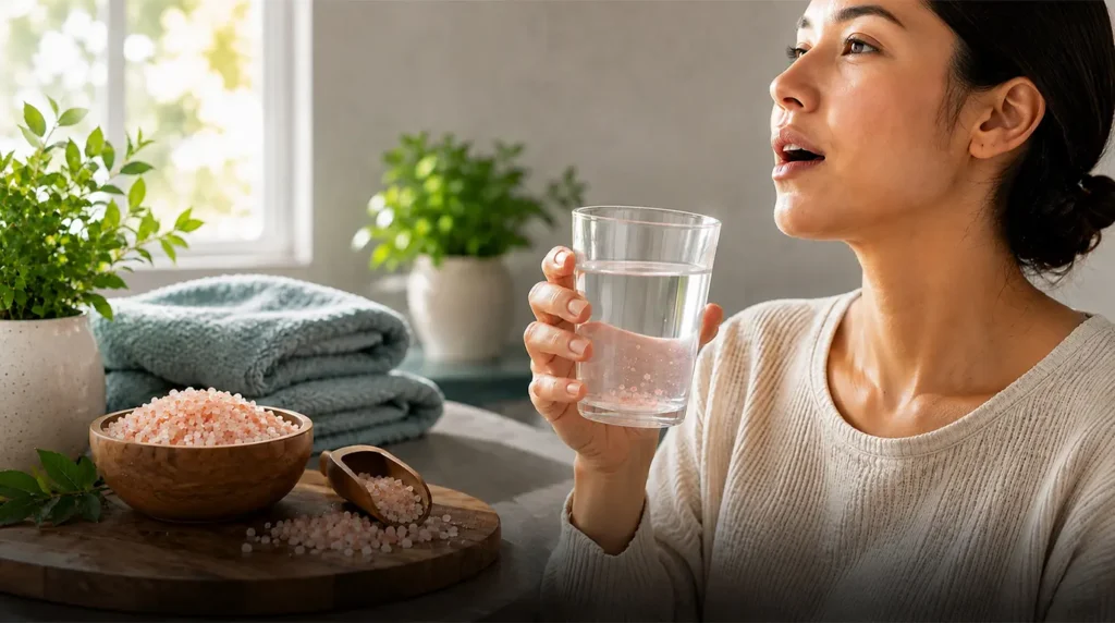 How to Gargle with Himalayan Salt: Method, Limitations, and Safety
