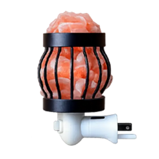 Iron Cylinder Himalayan Salt Night Light