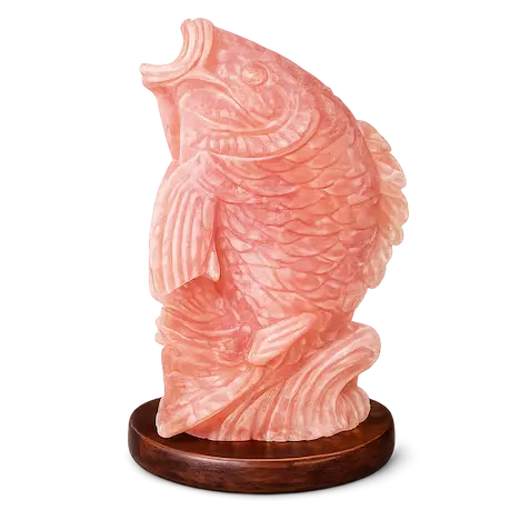 Fish Shaped Himalayan Salt Lamp