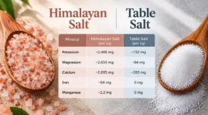 Himalayan Salt Minerals: Mineral List, Amounts, and Sodium Content